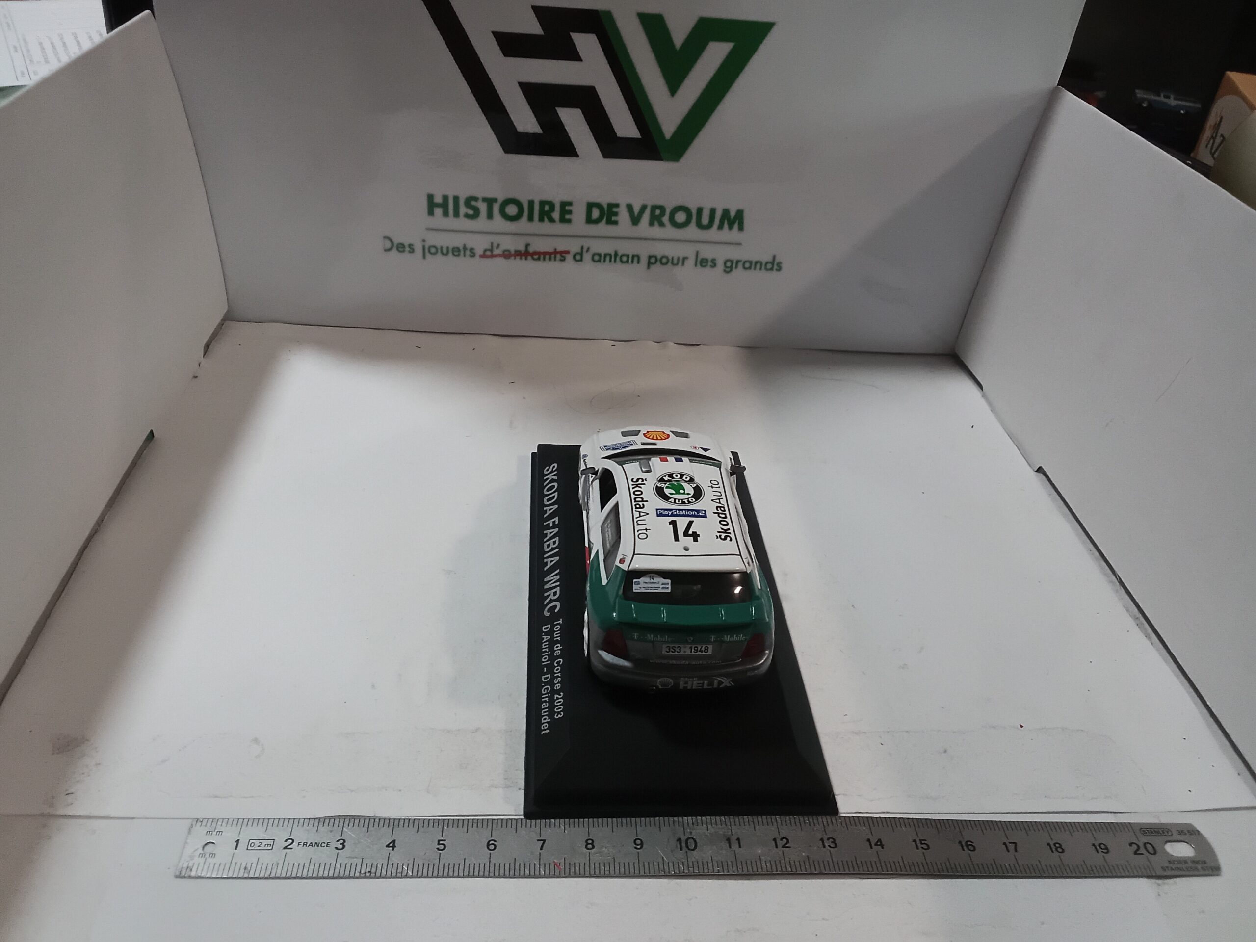 Miniature Skoda Fabia WRC Rallye 1/43 - Collection Altaya/IXO - État Neuf – Image 7