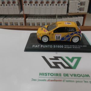 FIAT PUNTO S1600 - Rallye Monte Carlo 2003 - Ligato/Garcia n°58