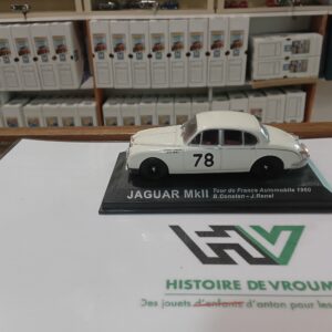 Miniature 1/43 - Jaguar MkII Vainqueur Tour Auto 1960 #78 - Consten/Renel (Altaya/IXO)