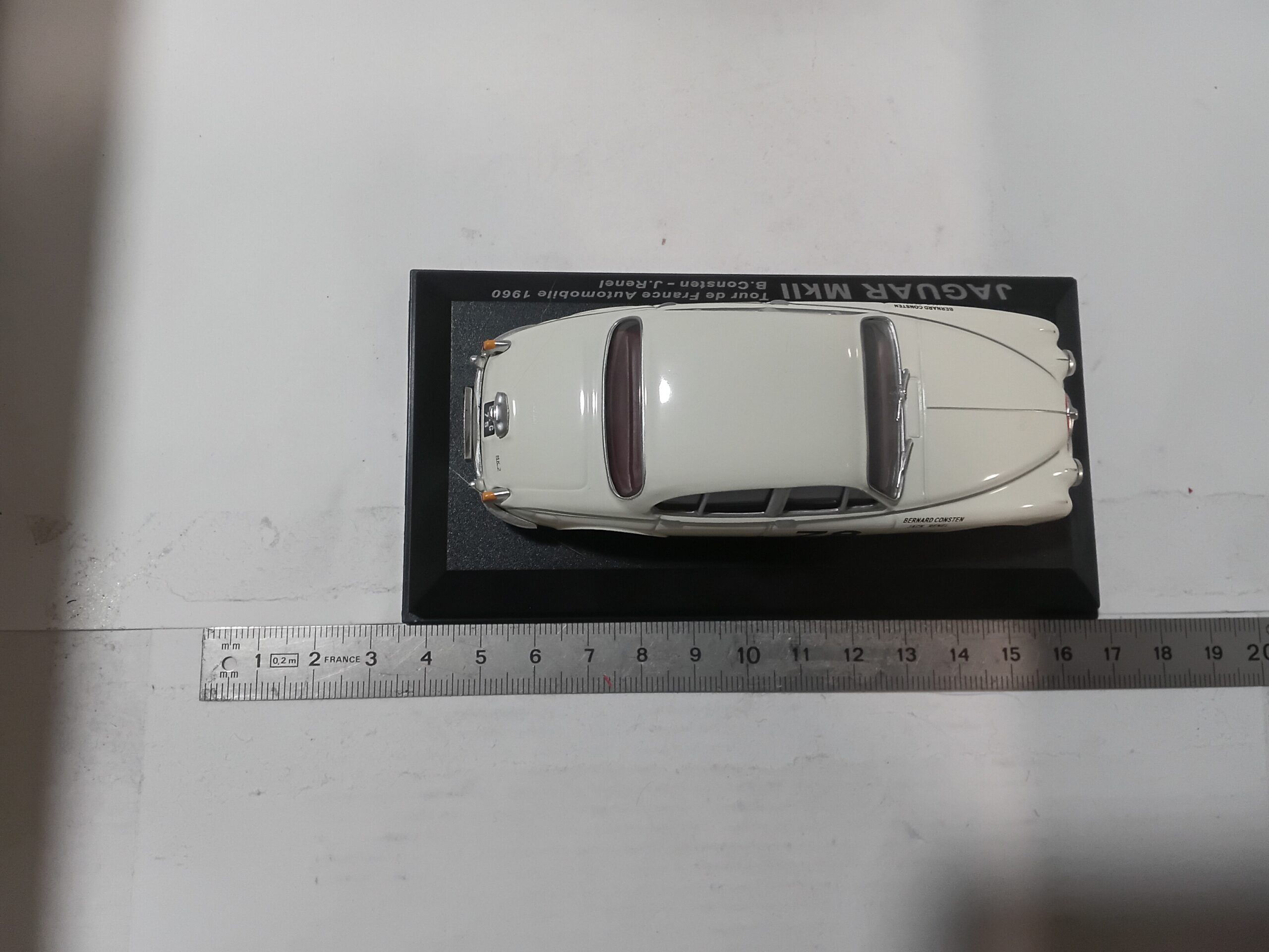 Miniature 1/43 - Jaguar MkII Vainqueur Tour Auto 1960 #78 - Consten/Renel (Altaya/IXO) – Image 5