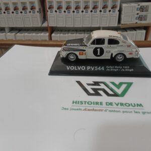 🇸🇪 Miniature 1/43 CLASSIC RALLYE - VOLVO PV544 - La Légende Suédoise (Presse)