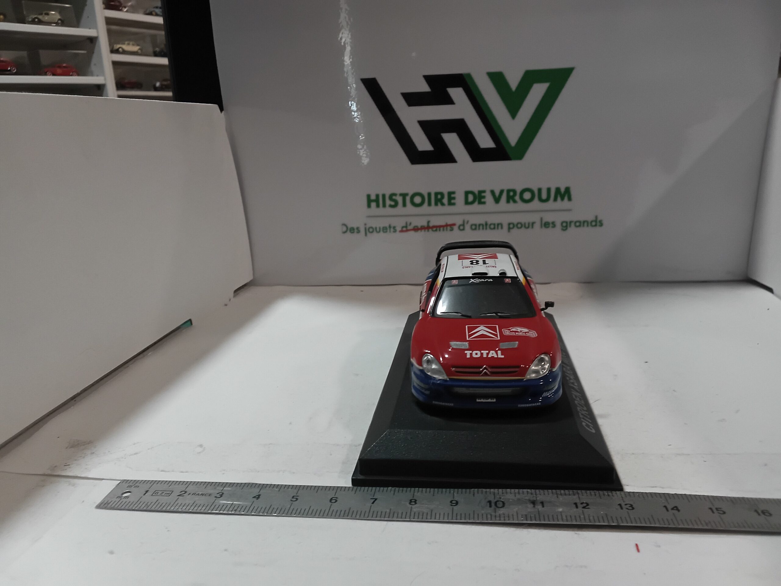 Miniature 1/43 - CITROËN XSARA WRC #18 - Rallye Monte-Carlo 2003 - S. LOEB / D. ELENA – Image 7