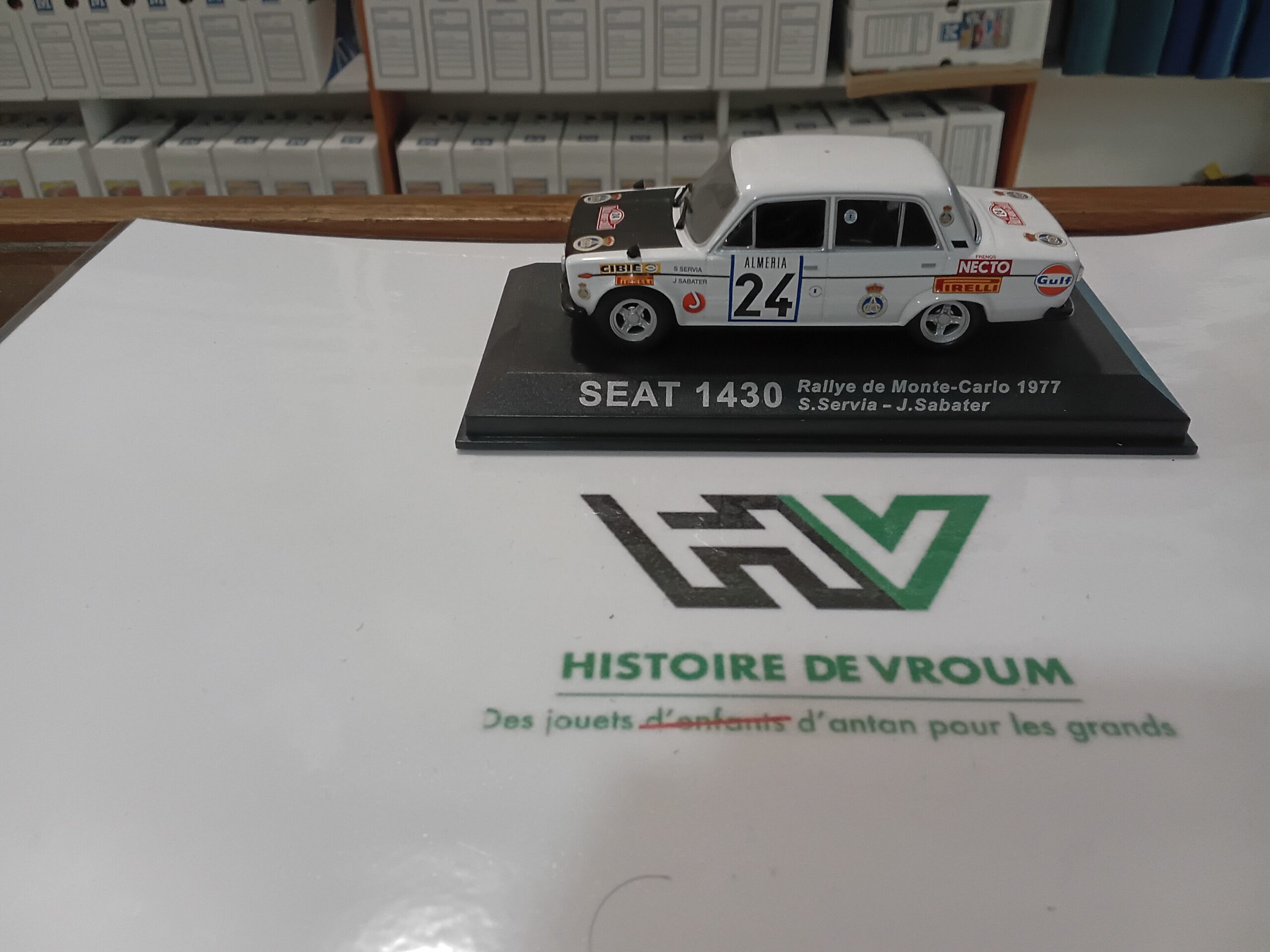 Seat Cordoba WRC #7 - Safari Rally 2000 - Auriol/Giraudet - Altaya 1/43