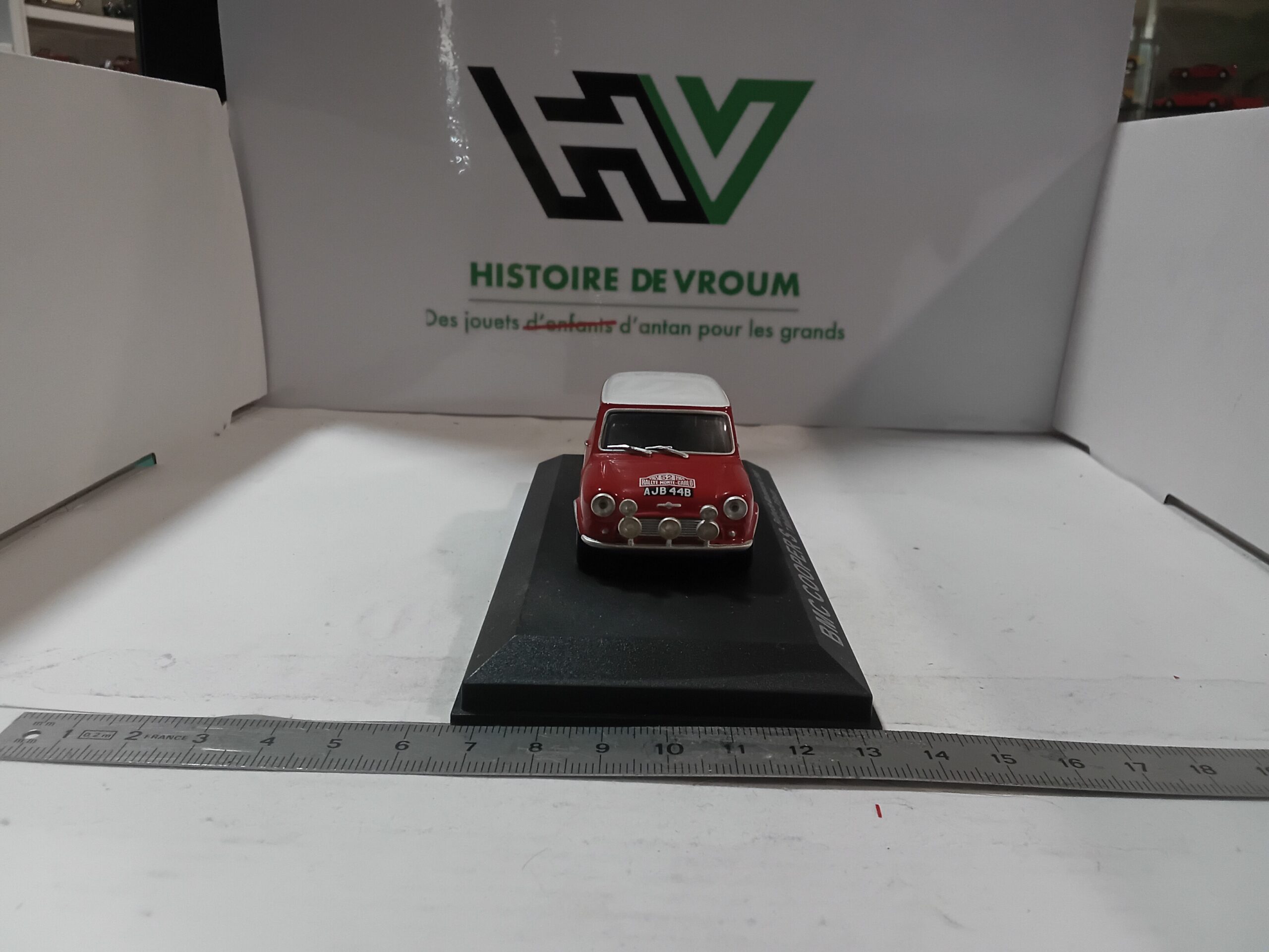 Miniature Culte BMC COOPER S #52 - Vainqueur Rallye Monte-Carlo 1965 (T. Mäkinen) - 1/43 – Image 7