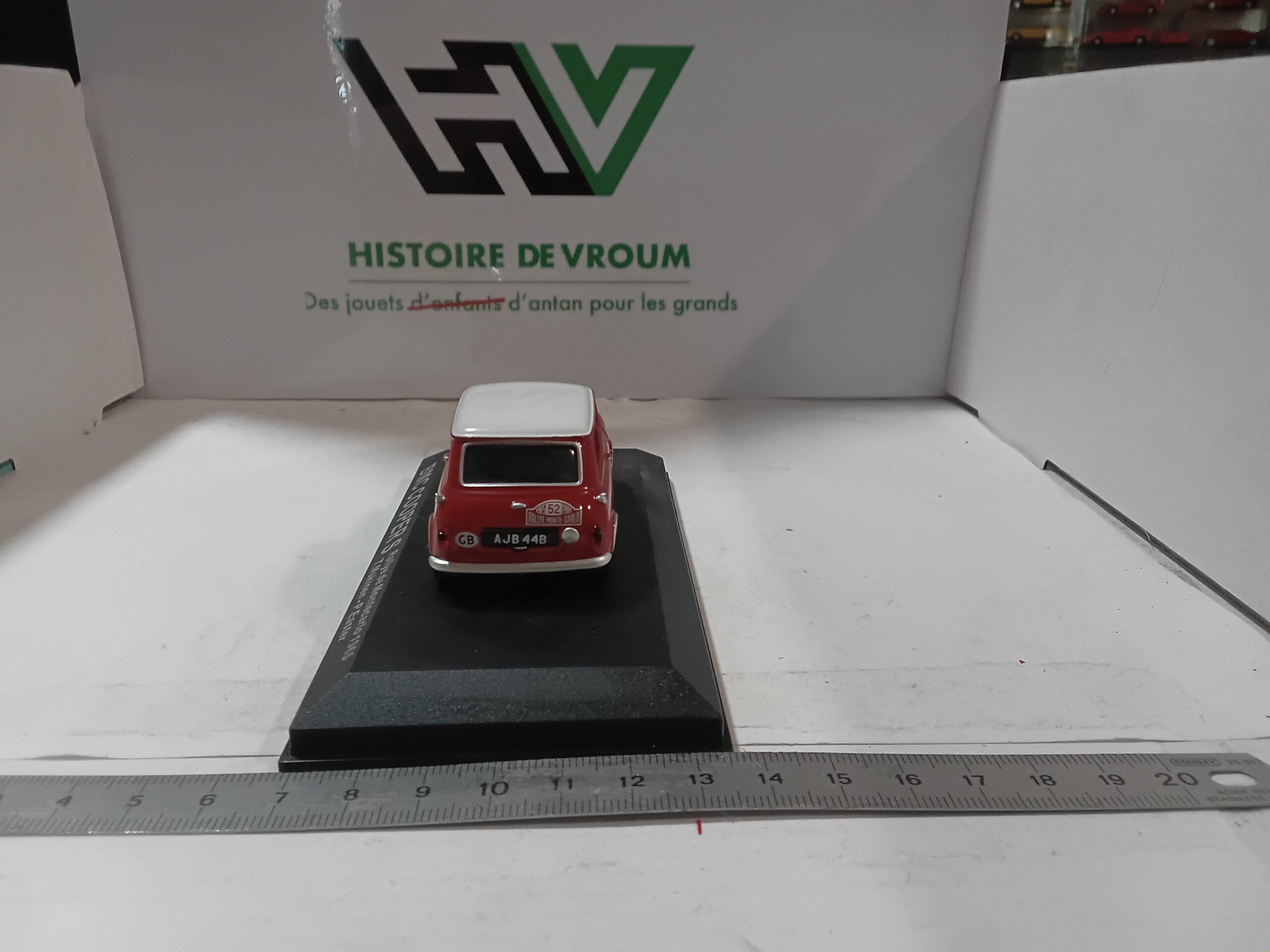 Miniature Culte BMC COOPER S #52 - Vainqueur Rallye Monte-Carlo 1965 (T. Mäkinen) - 1/43 – Image 6