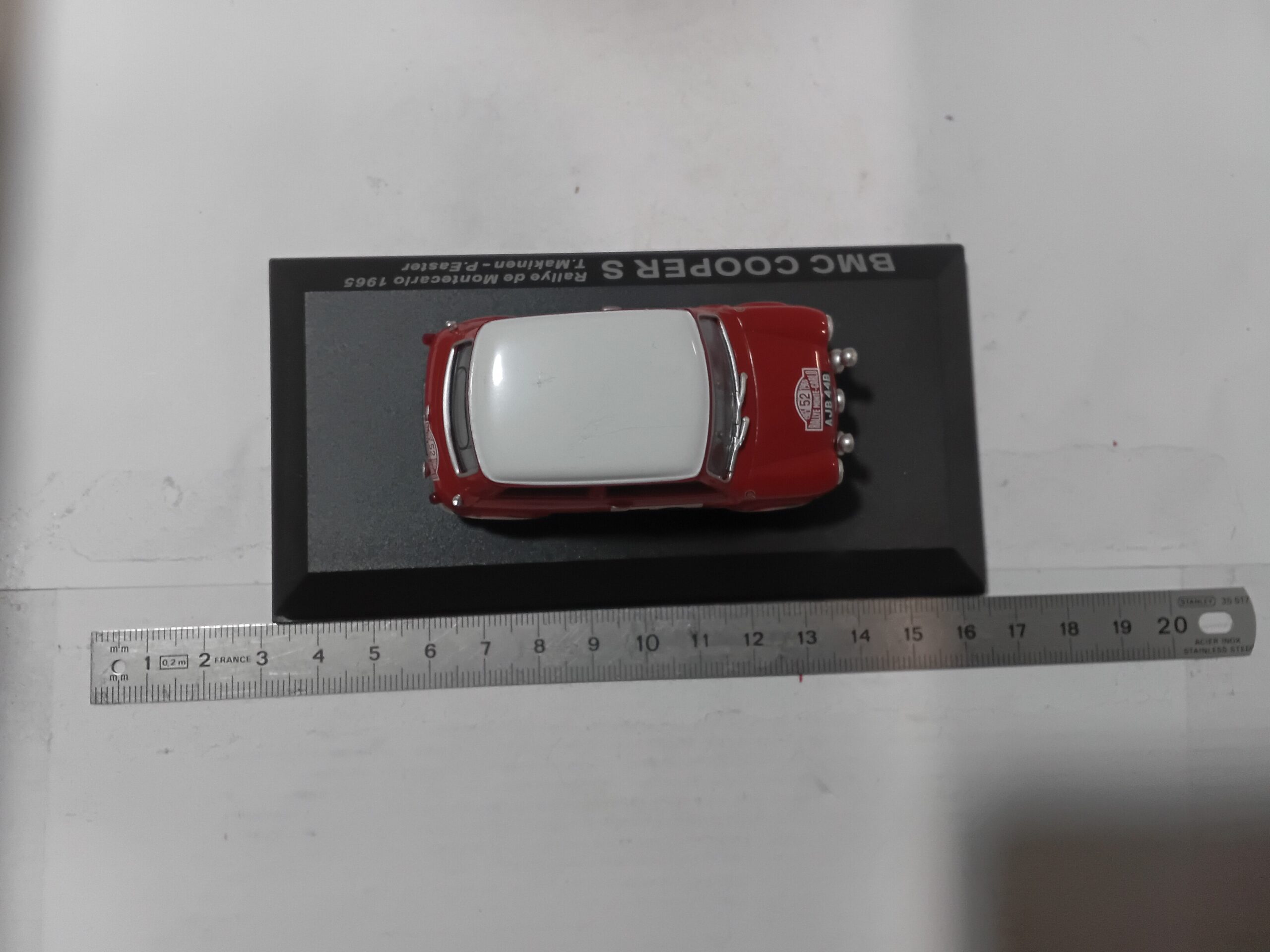 Miniature Culte BMC COOPER S #52 - Vainqueur Rallye Monte-Carlo 1965 (T. Mäkinen) - 1/43 – Image 8