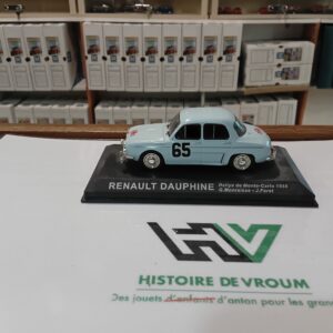 MINIATURE 1/43 - RENAULT DAUPHINE (Année) - Collection ALTAYA
