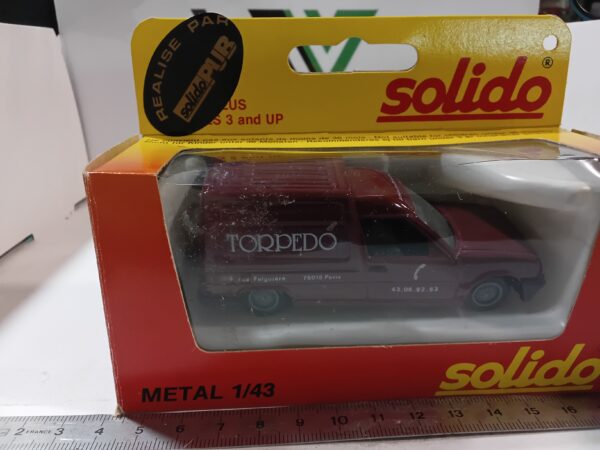 Miniature Solido 1/43 - Renault Express " Torpedo " Bordeaux – Image 4
