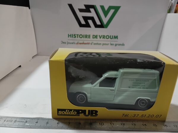 Miniature Solido 1/43 - Renault Express " Vins Spiritueux Cavenaile " Verte – Image 5