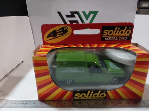 Miniature Solido 1/43 - Renault Express " Le Magazine International des Collectionneurs " Verte – Image 5