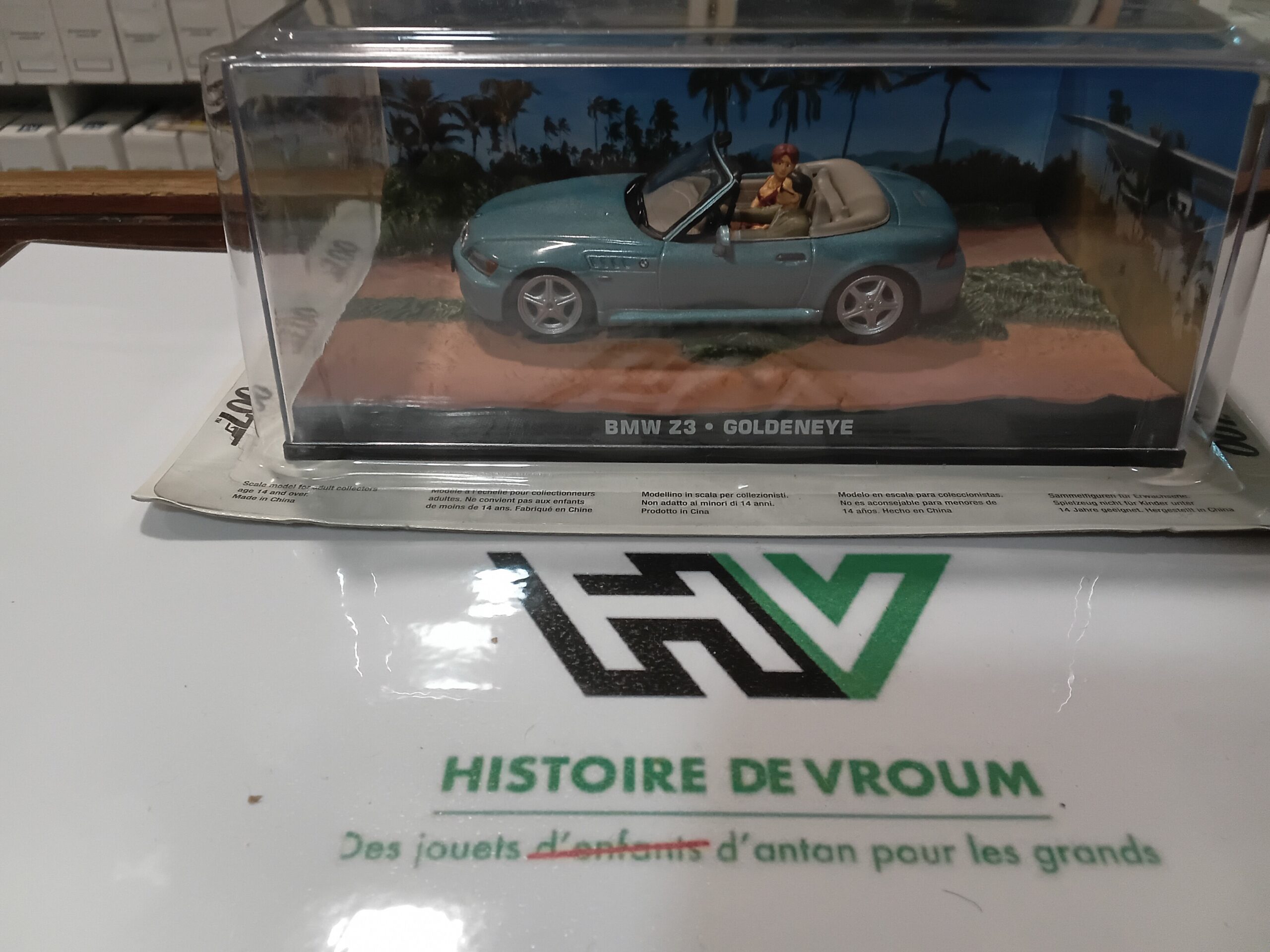 BMW Z3 - Goldeneye 007 James Bond + livret