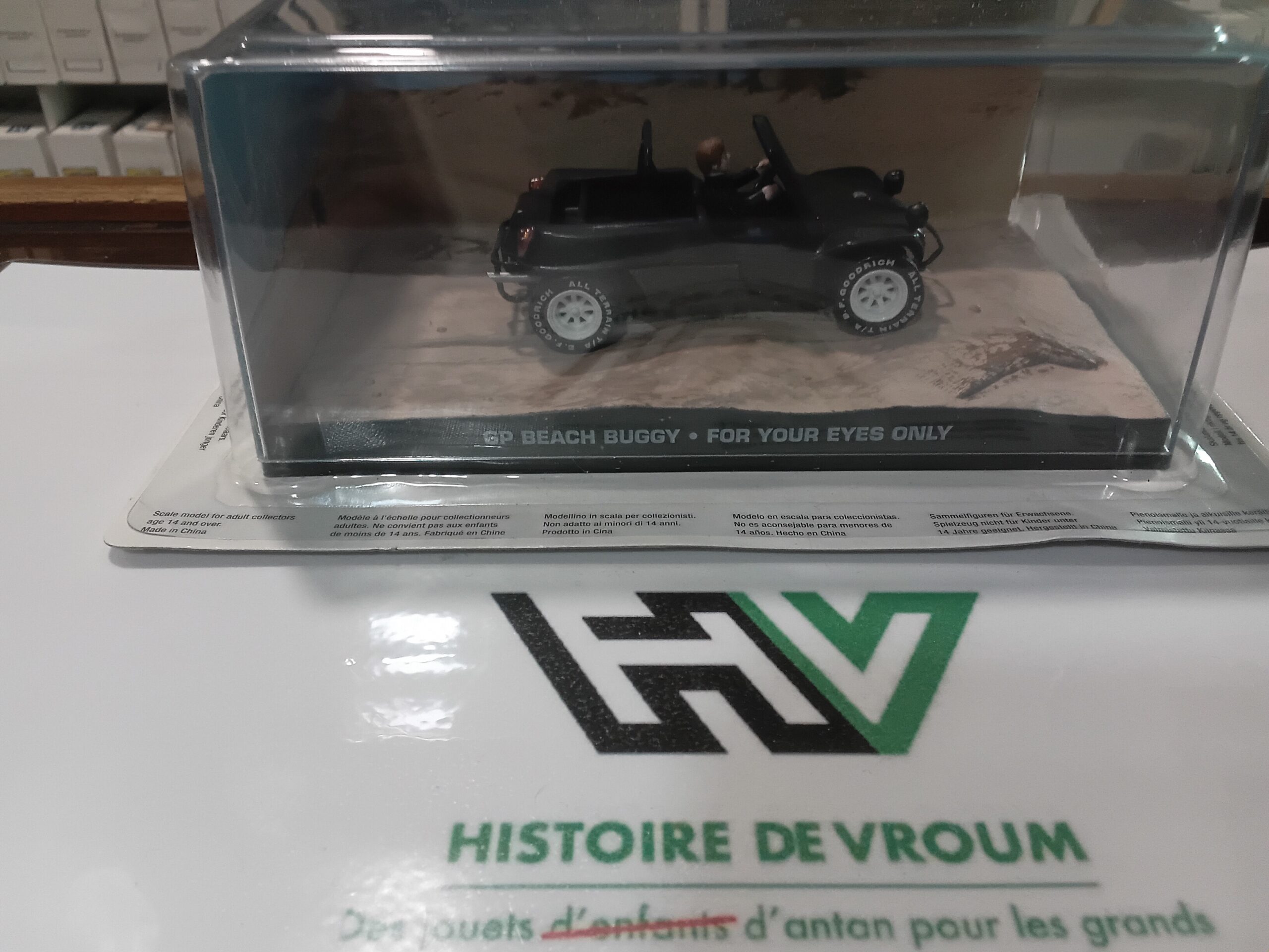 GP Beach Buggy - For Your Eyes Only 007 James Bond + livret