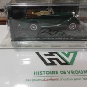 Bentley 4¼ Litre - From Russia with Love 007 James Bond + livret
