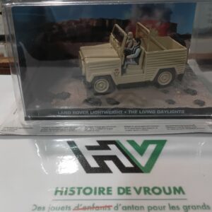 Land Rover Lightweight - The Living Daylights 007 James Bond + livret
