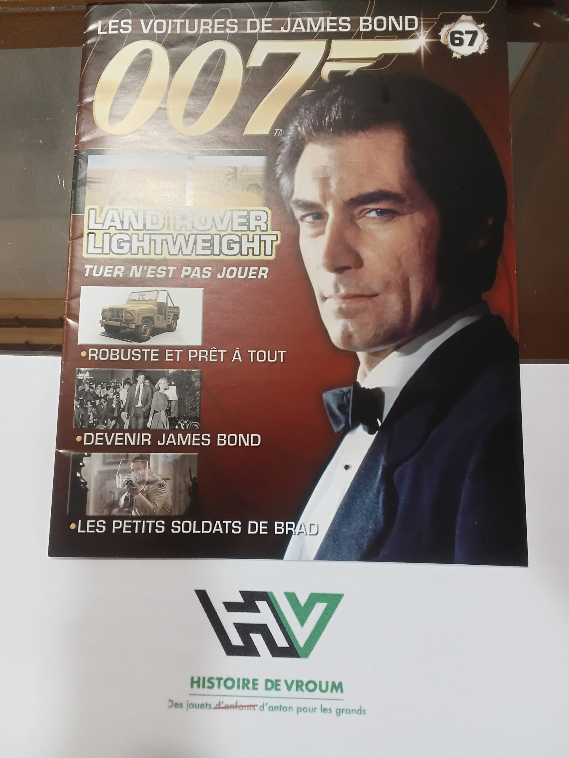 Land Rover Lightweight - The Living Daylights 007 James Bond + livret – Image 8