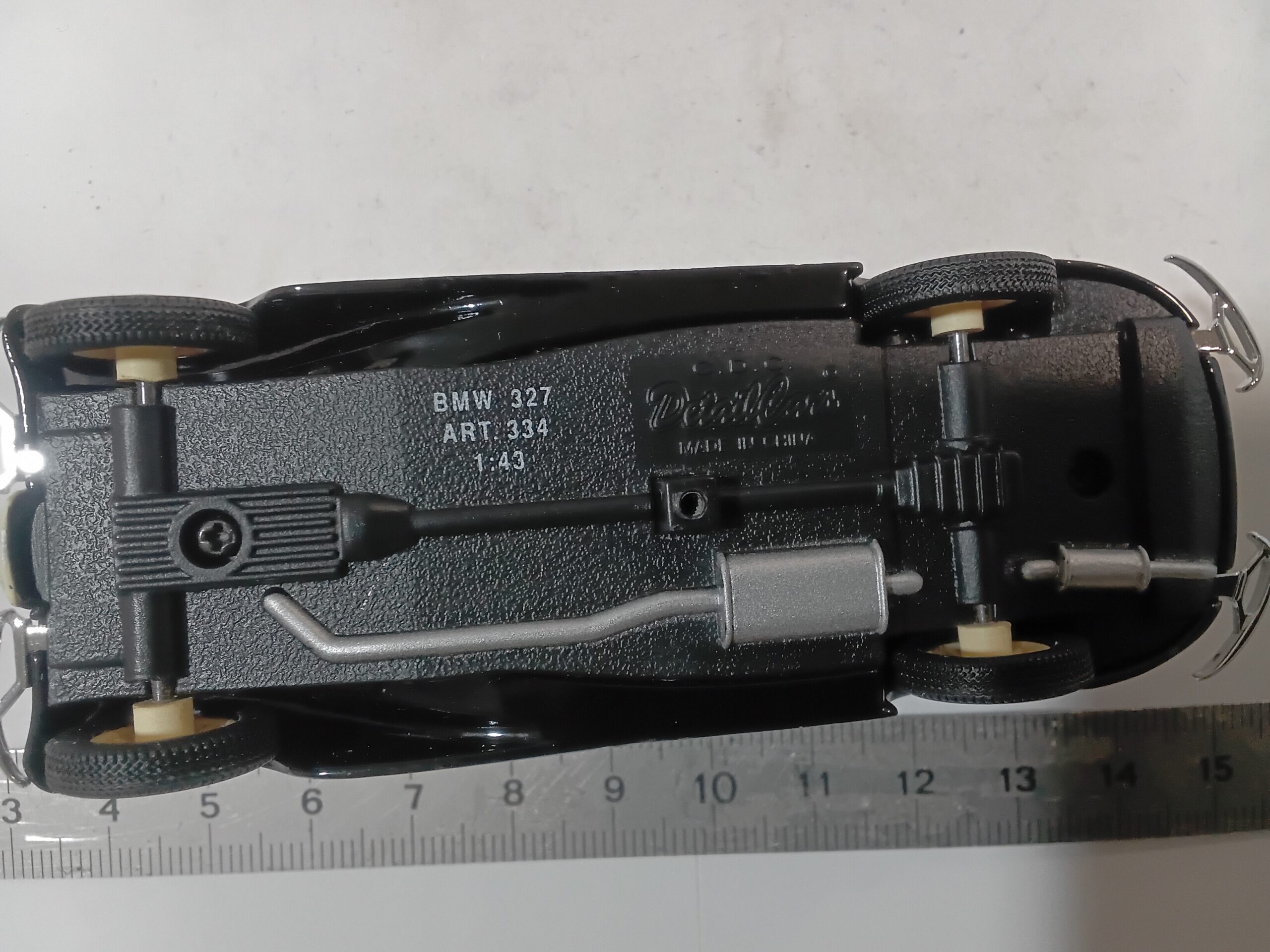 BMW 327 Cabriolet 1/43 Noir/Beige Details Cars 1941 – Image 8