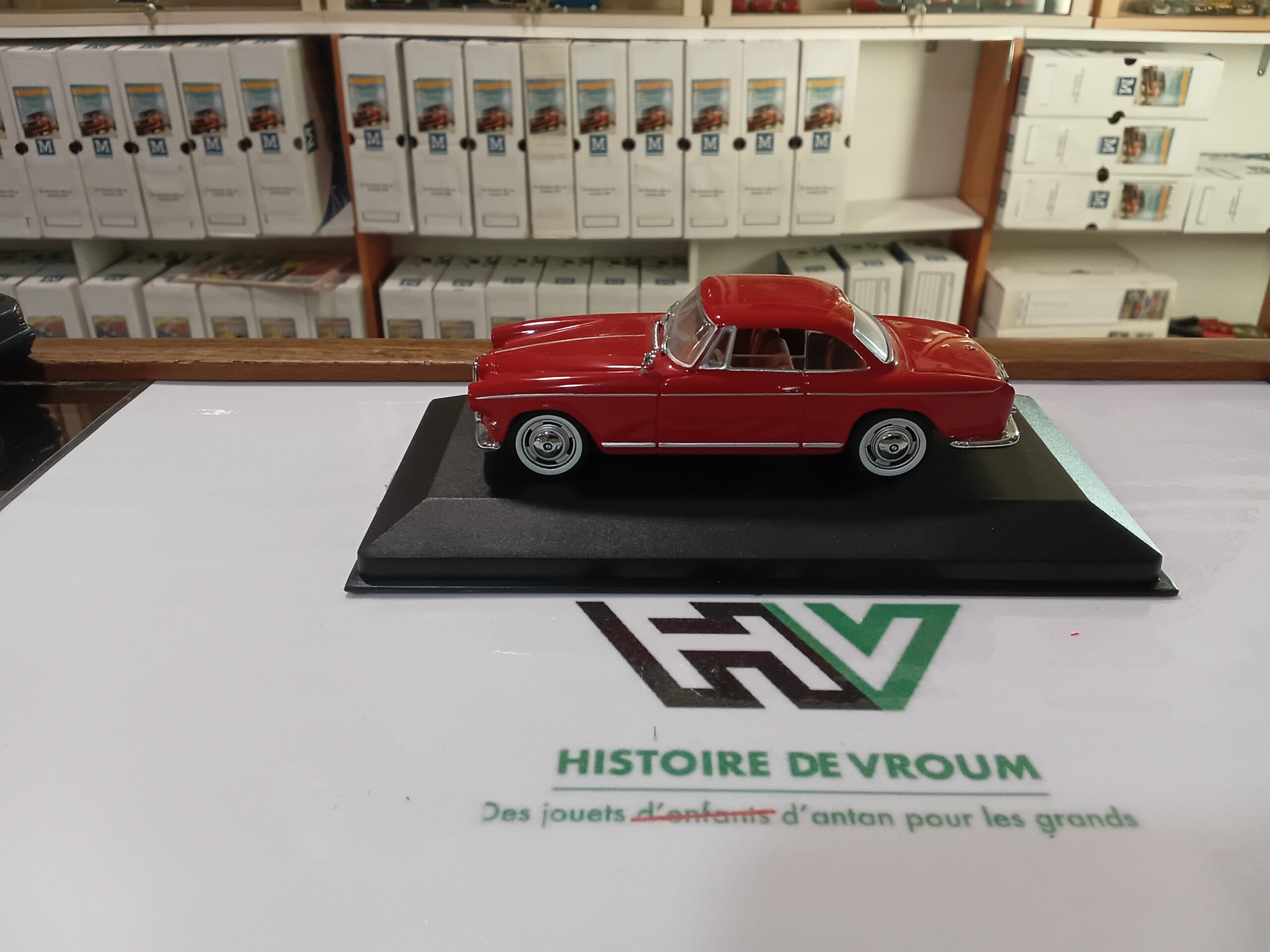 BMW 503 Coupé Rouge 1959 1/43