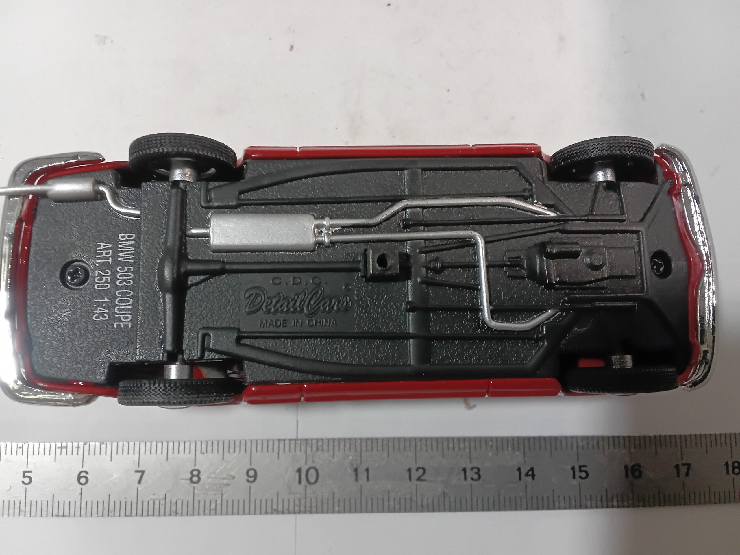 BMW 503 Coupé Rouge 1959 1/43 – Image 7