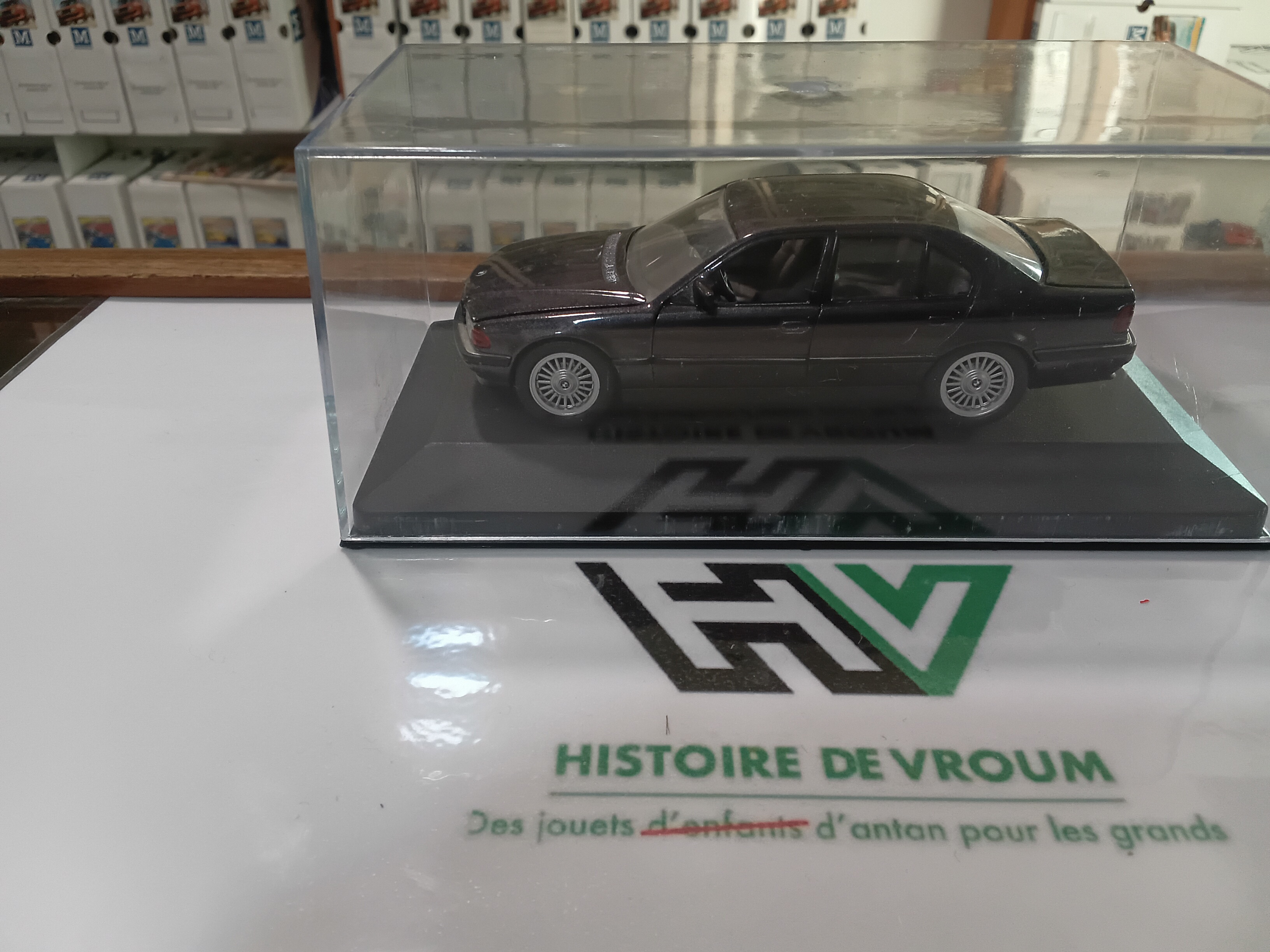 Miniature BMW Série 7 (E38) 1994-2001 - Échelle 1/43 - Schabak Modell (Rare)