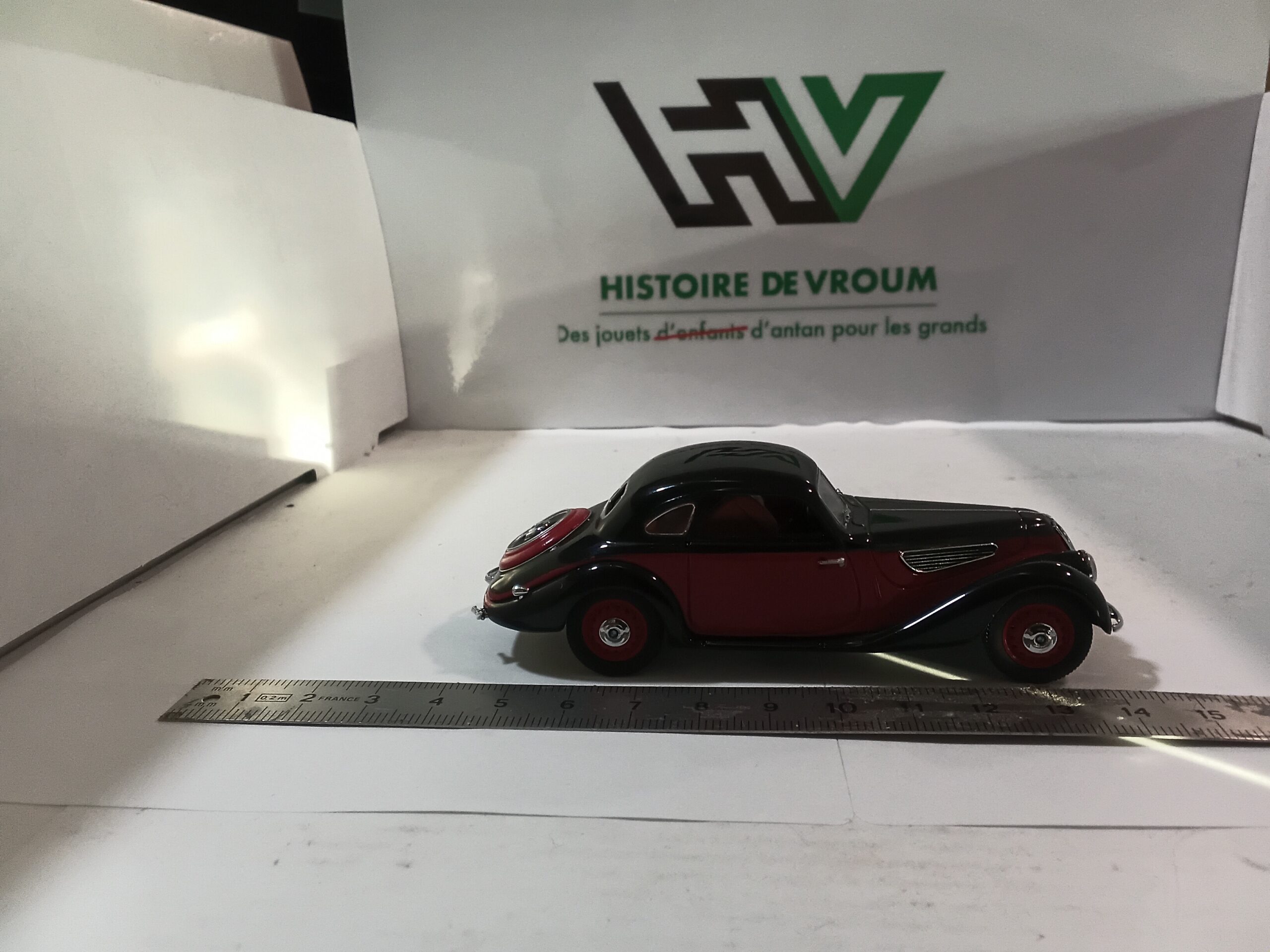 BMW 327 1/43 Noire/Rose Details Cars – Image 5