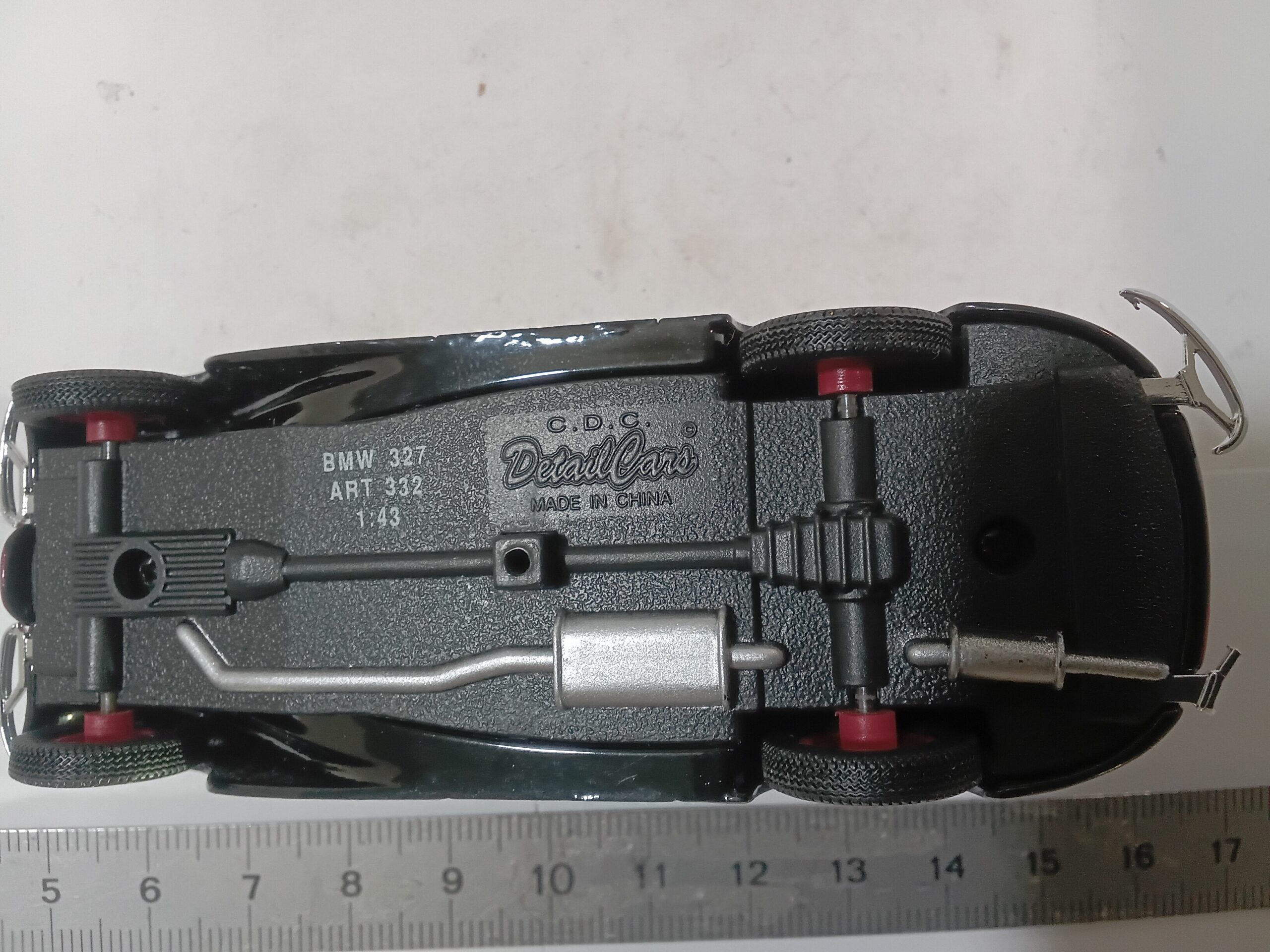 BMW 327 1/43 Noire/Rose Details Cars – Image 7