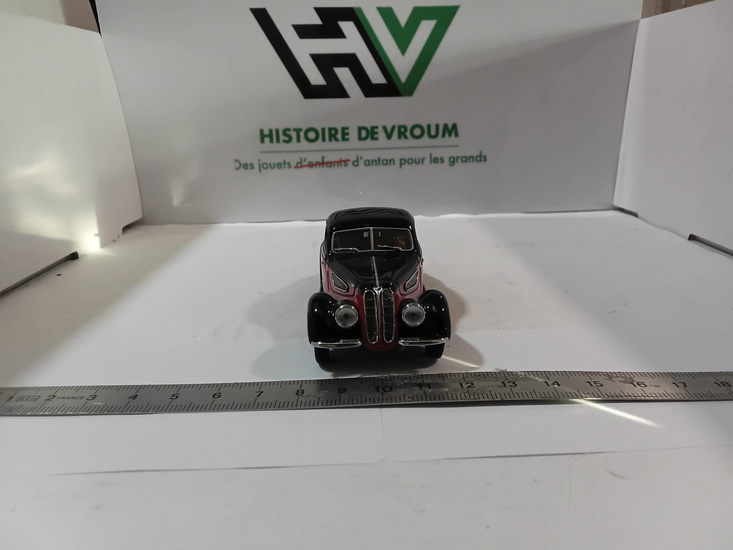 BMW 327 1/43 Noire/Rose Details Cars – Image 6