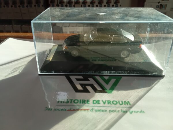Miniature BMW 325i Coupé (E36) 1/43 GAMA - Couleur Noire/Vert Foncé - Rare