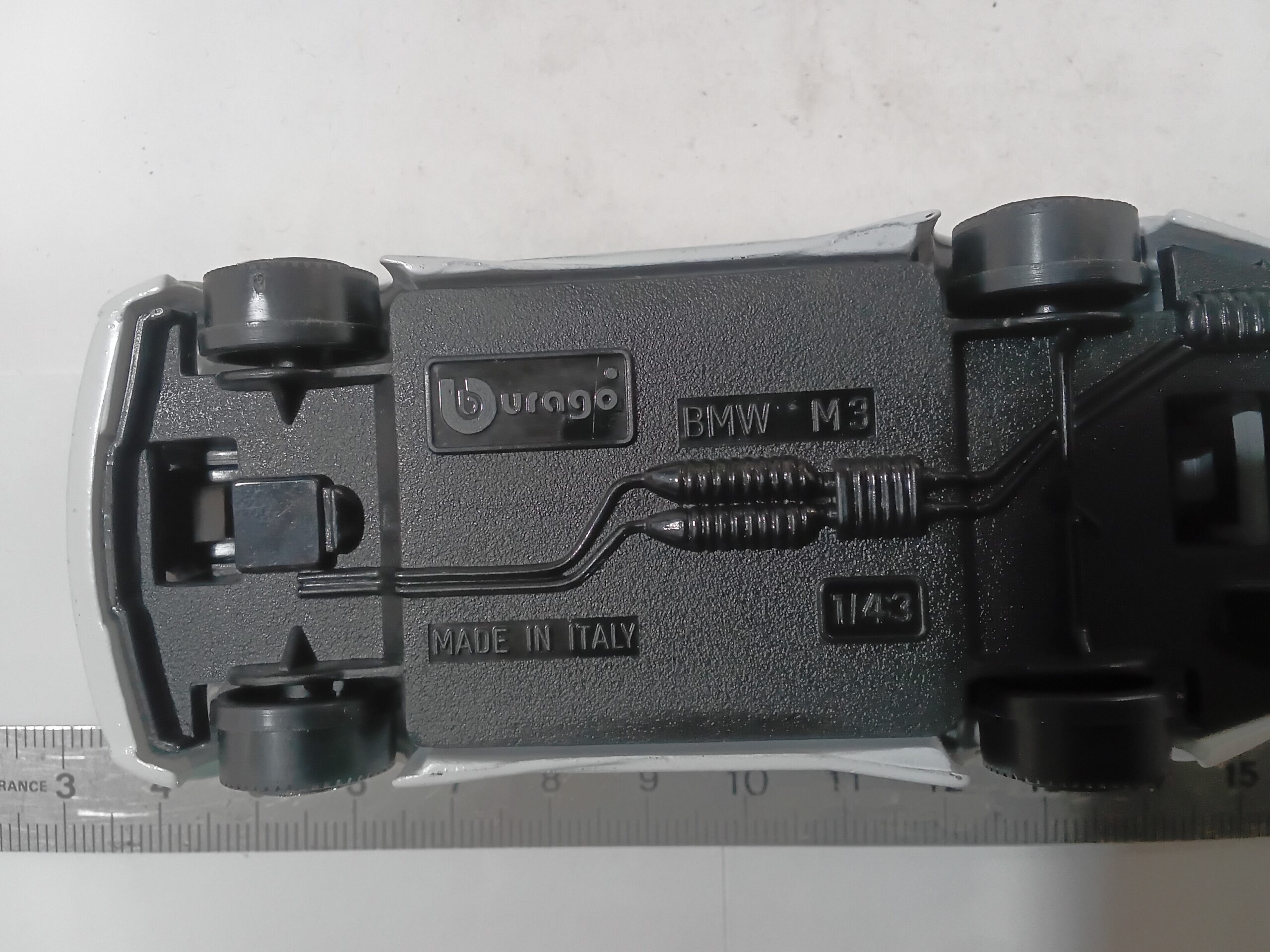 Miniature BMW M3 DTM #6 FINA Warsteiner - Bburago 1/43 - Vintage – Image 7