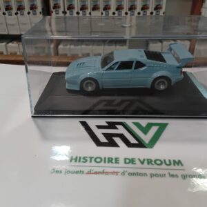 BMW M1 (Couleur Routière) - Solido 1/43 - Bleu Clair Vintage