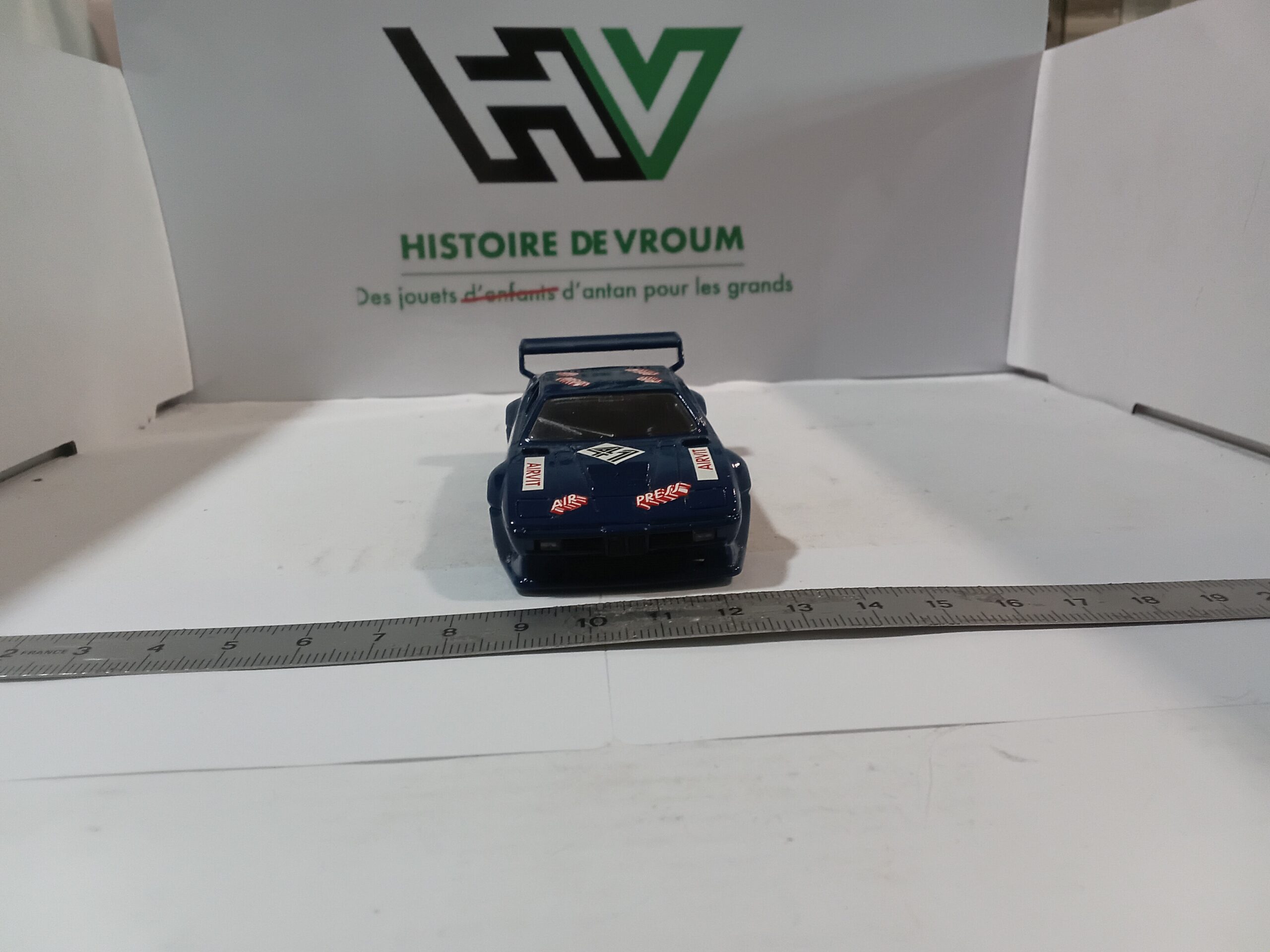 BMW M1 1/43 Bleue Solido "Air Press Schutz 41" – Image 6