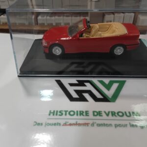 BMW Cabriolet Serie 3 Rouge 1/43 Solido 1993