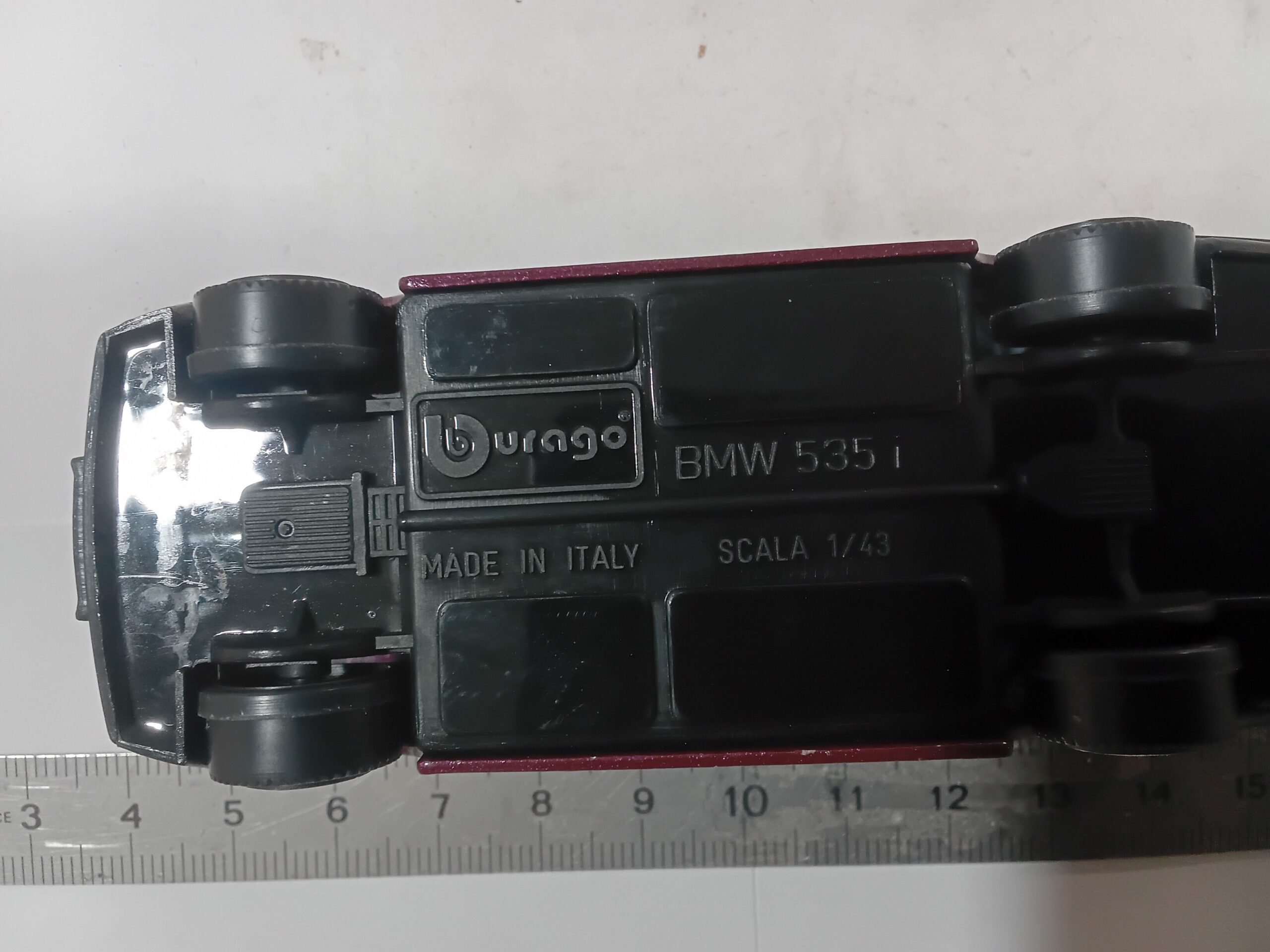 BMW 535 I 1/43 Violette Bugaro ( made in Italy ) – Image 7