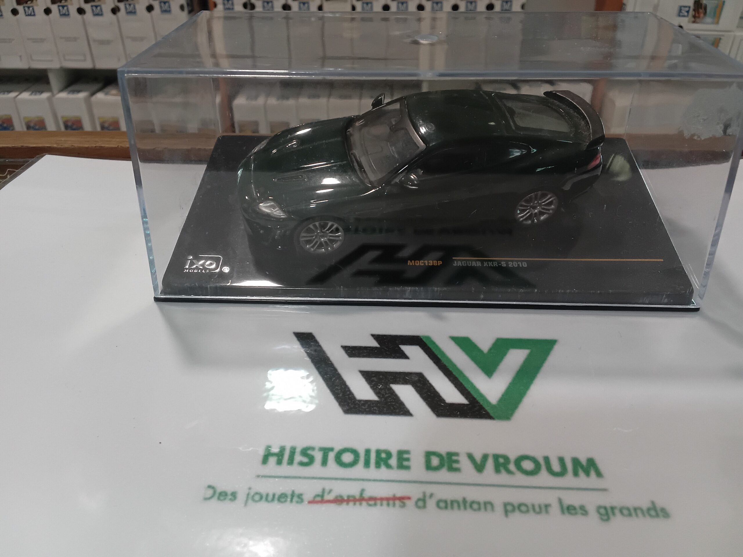Jaguar XKR-S 2010 Verte Ixo Models 1/43