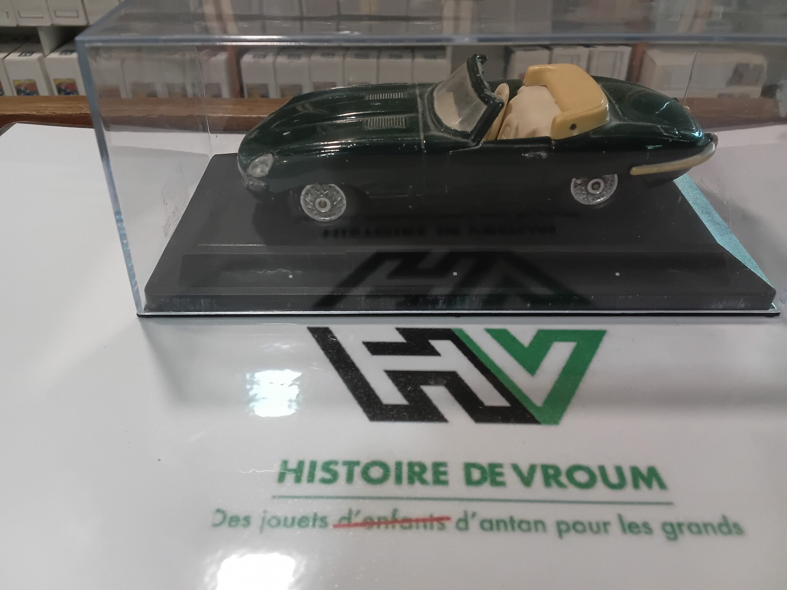 Jaguar E Cabriolet 1/38 Verte MC Toys