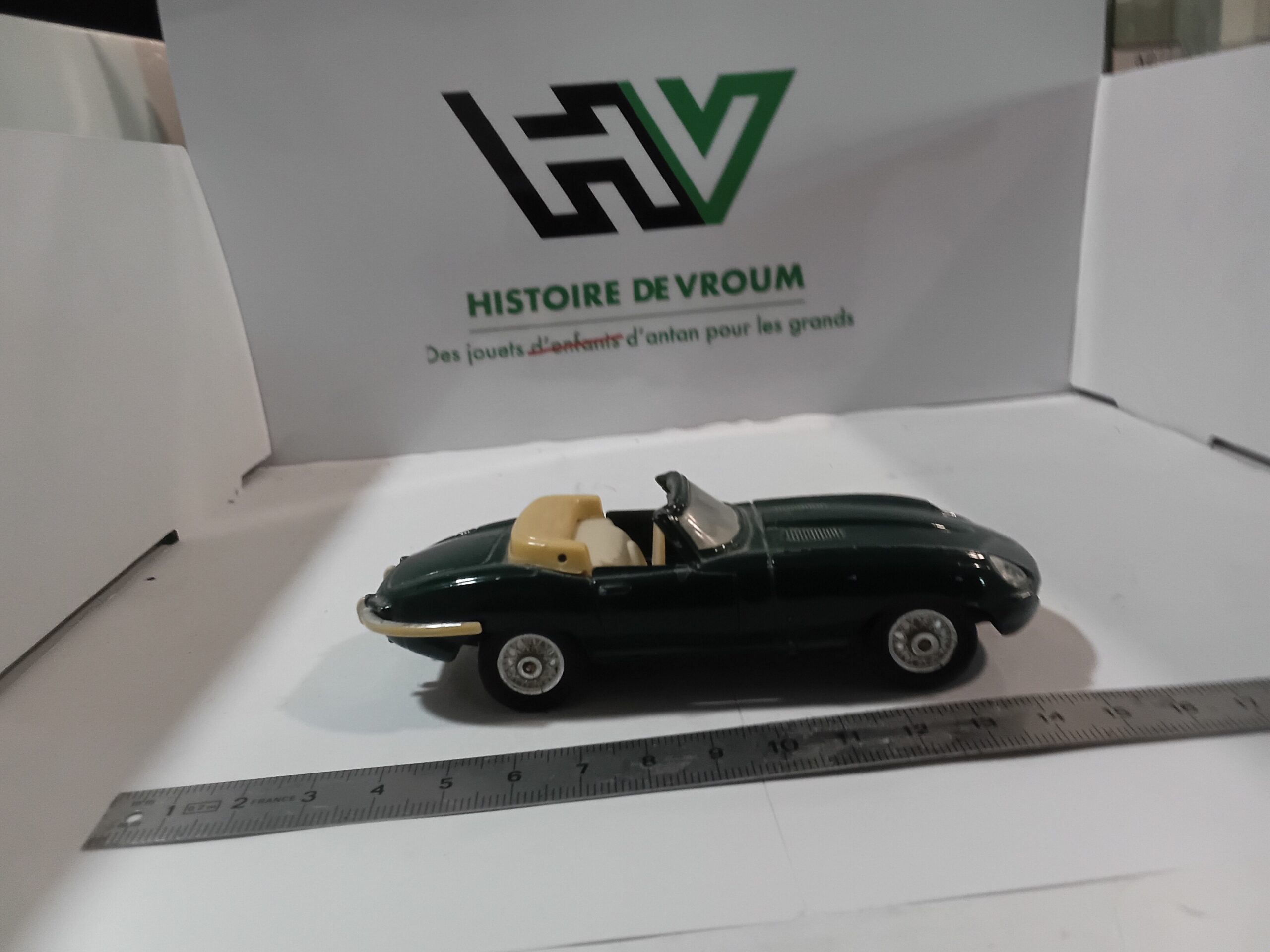 Jaguar E Cabriolet 1/38 Verte MC Toys – Image 4