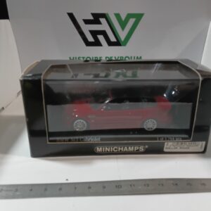 BMW M3 Cabriolet Rouge 1/43 Minichamps