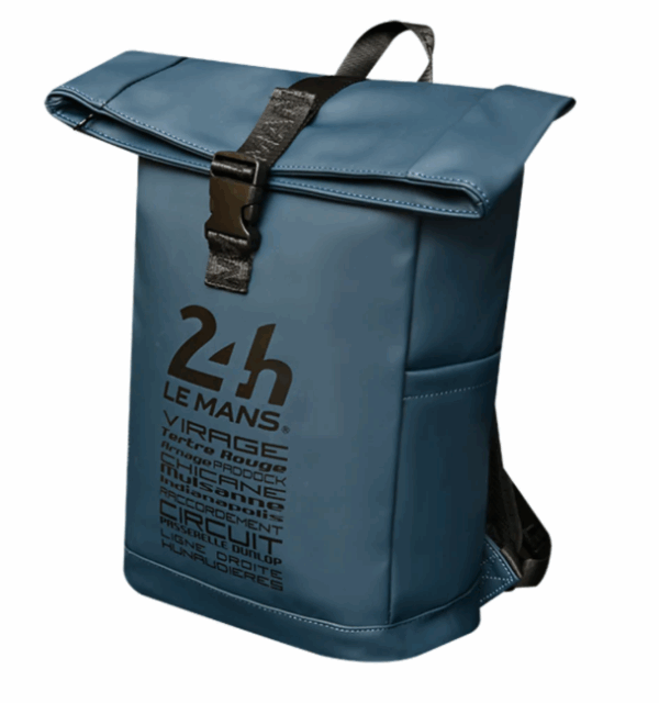 Sac à Dos Roll Top 24H - Bleu, Imperméable avec Compartiment Ordinateur - PERFORMANCE