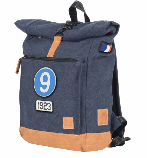 Sac à Dos Tendance 24H - Bleu, Personnalisable et Confortable avec Patch - LÉGENDE