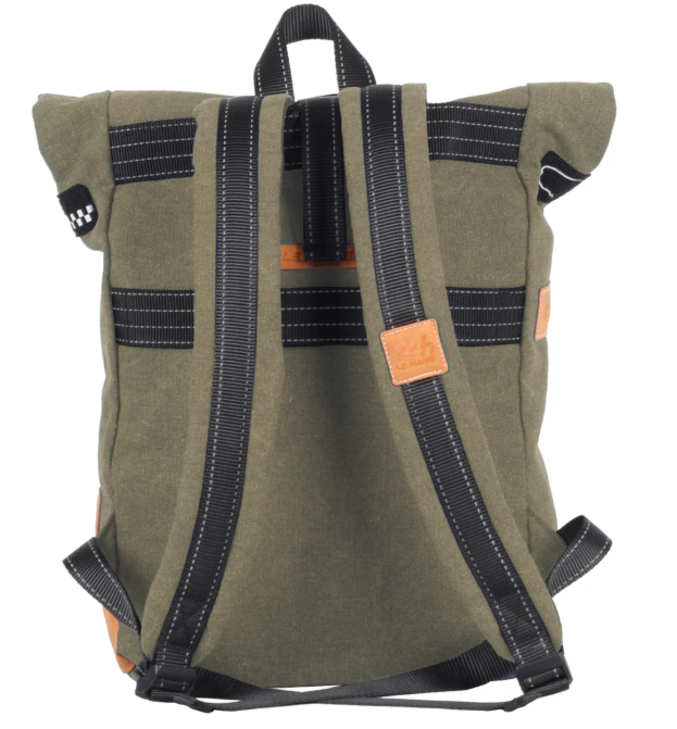 Sac à Dos Tendance 24H - Kaki, Personnalisable et Confortable avec Patch - LÉGENDE – Image 2