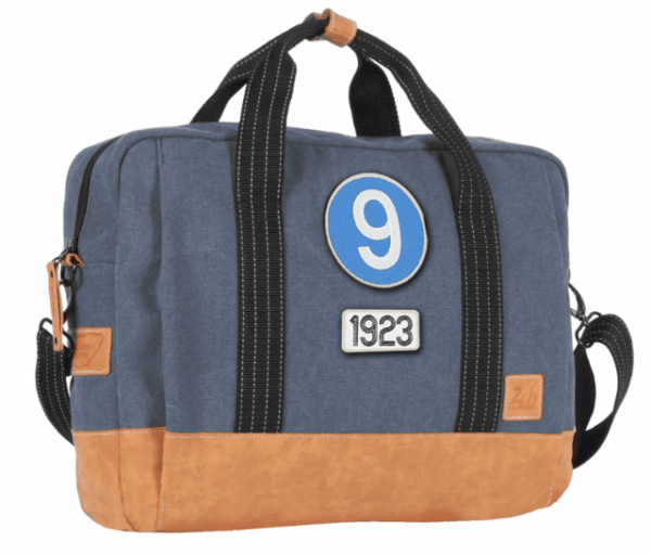 Sacoche Multimédia 24H - Bleue, Personnalisable pour Ordinateur avec Patch - LÉGENDE