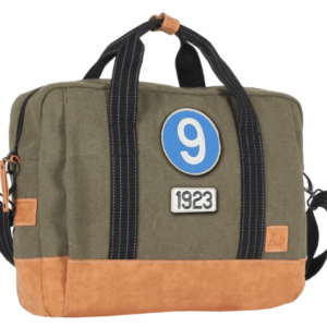 Sacoche Multimédia 24H - Kaki, Personnalisable pour Ordinateur avec Patch - LÉGENDE