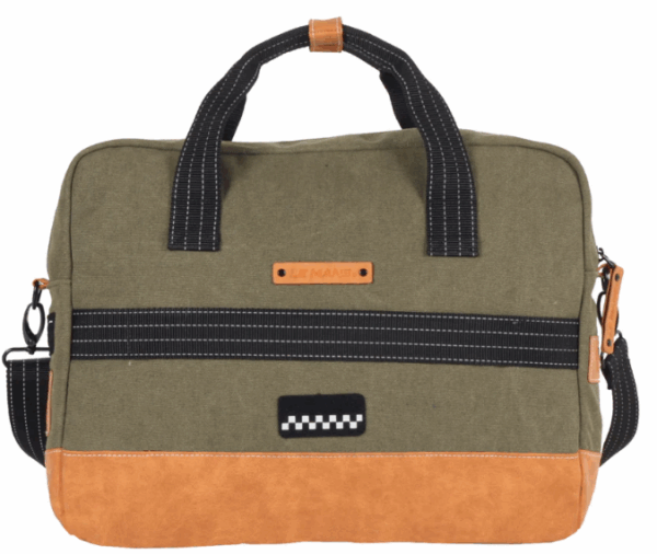 Sacoche Multimédia 24H - Kaki, Personnalisable pour Ordinateur avec Patch - LÉGENDE – Image 2