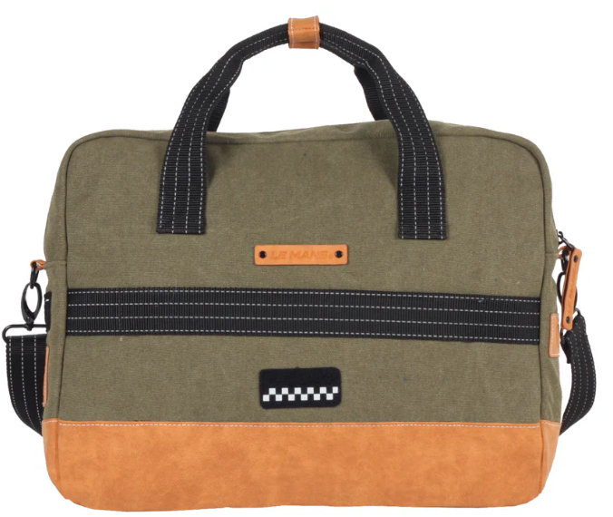 Sacoche Multimédia 24H - Kaki, Personnalisable pour Ordinateur avec Patch - LÉGENDE – Image 2