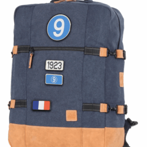 Sac de Voyage Cabine 24H - Bleu, Personnalisable et Chic en Coton avec Patch - LÉGENDE