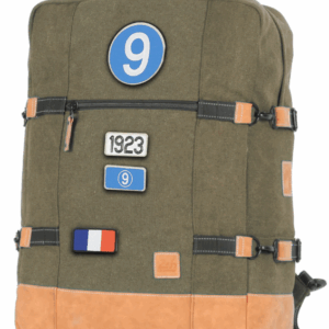 Sac de Voyage Cabine 24H - Kaki, Personnalisable et Chic en Coton avec Patch - LÉGENDE