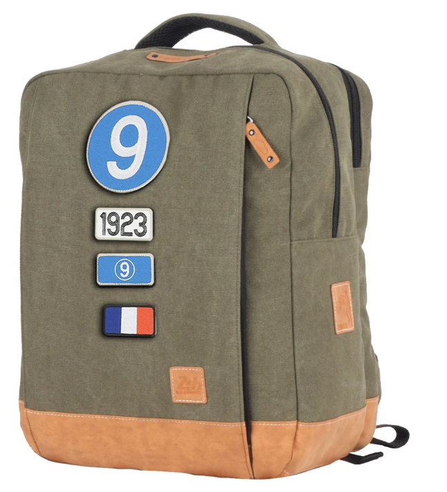 Sac à Dos Multimédia 24H - Vert Neuf, Personnalisable et Pratique avec Patch - LÉGENDE