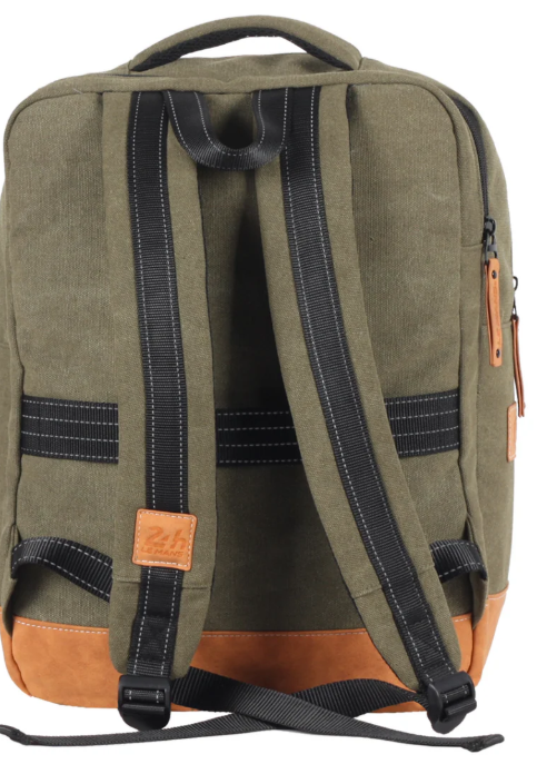 Sac à Dos Multimédia 24H - Vert Neuf, Personnalisable et Pratique avec Patch - LÉGENDE – Image 2
