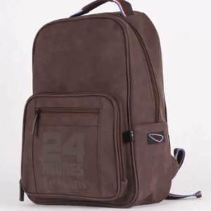 Sac à Dos 24H - Marron, Effet Nubuc et Multimédia 45 x 32 x 14 cm - CENTENAIRE