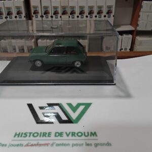 🇫🇷 Miniature de Collection - PEUGEOT 104 ZS Verte - SOLIDO 1/43 (Modèle Made in France)