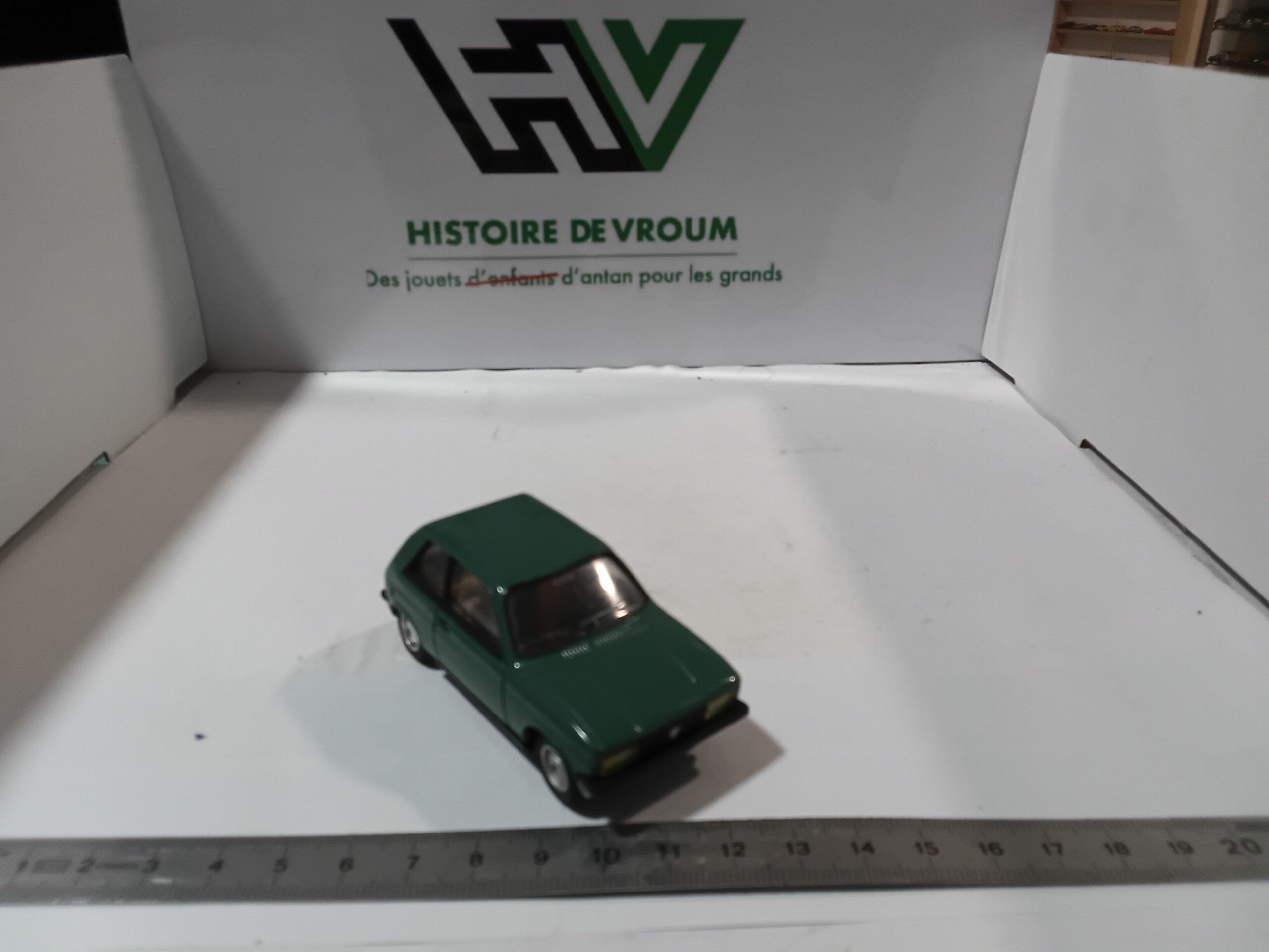 🇫🇷 Miniature de Collection - PEUGEOT 104 ZS Verte - SOLIDO 1/43 (Modèle Made in France) – Image 4
